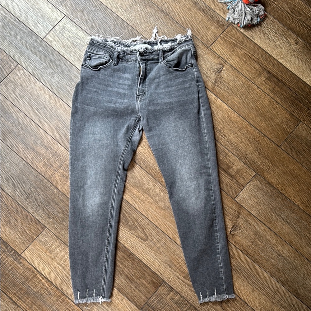 Stylish Gray KanCan Women's Jeans